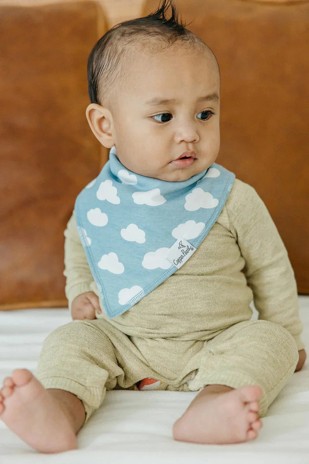 Copper Pearl Bib Farmstead Bandana Bib Set (4-Pack)