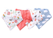 Copper Pearl Bib Farmstead Bandana Bib Set (4-Pack)
