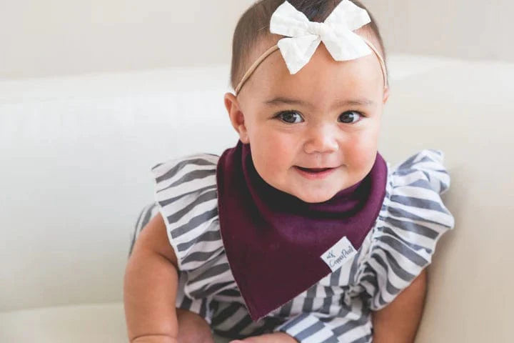 Copper Pearl Bib Jade Bandana Bib Set (4-Pack)