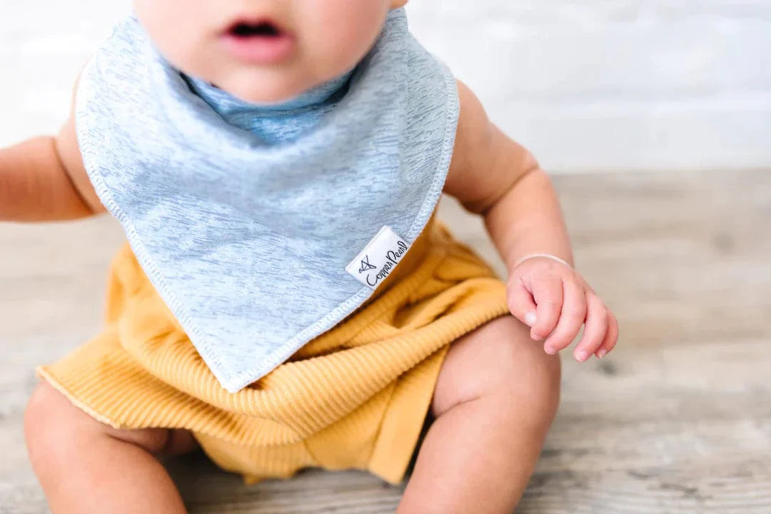 Copper Pearl Bib Lennon Baby Bandana Bib Set (4-Pack)
