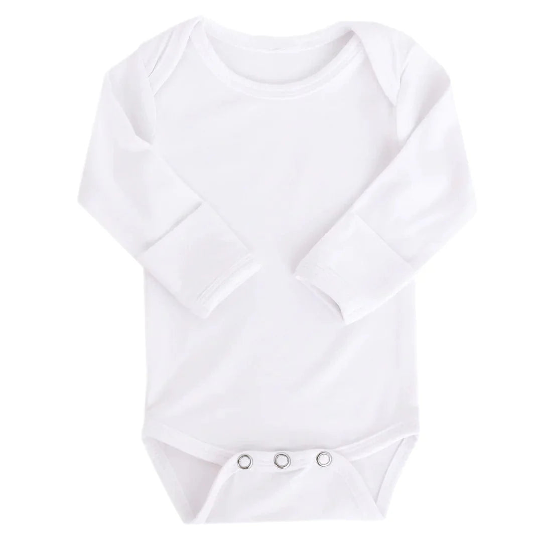 Copper Pearl Bodysuit Dove Long Sleeve Bodysuit