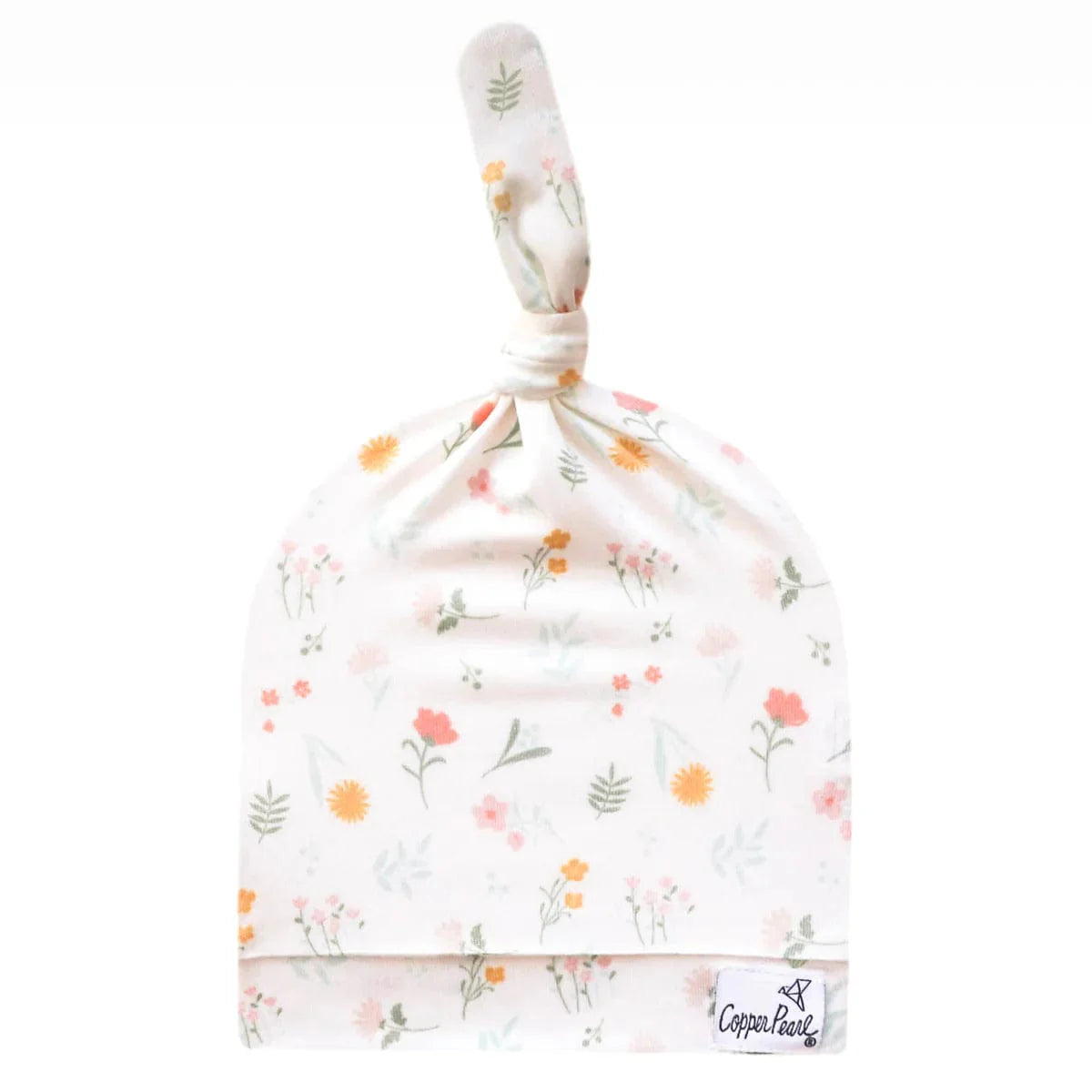 Copper Pearl Hat Mabel Top Knot Hat