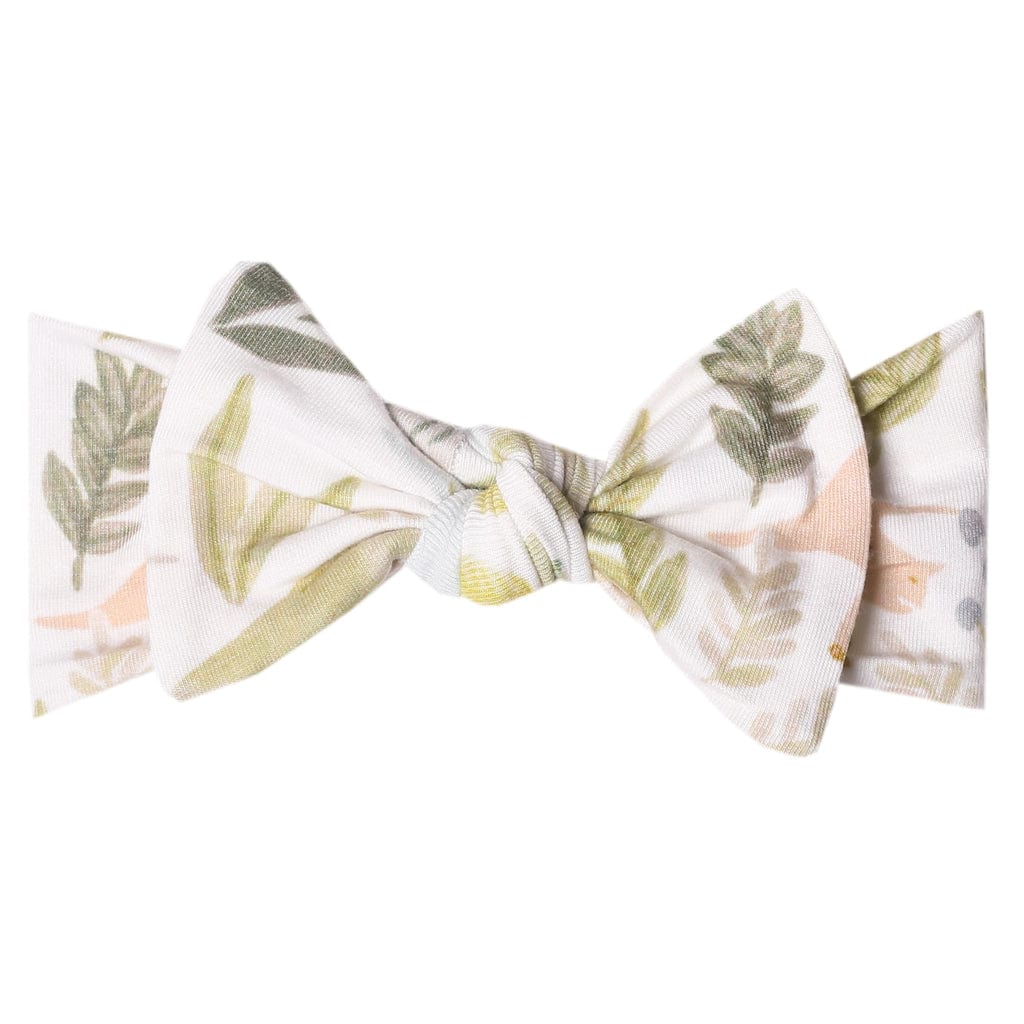 Copper Pearl Headband Rex Knit Headband Bow