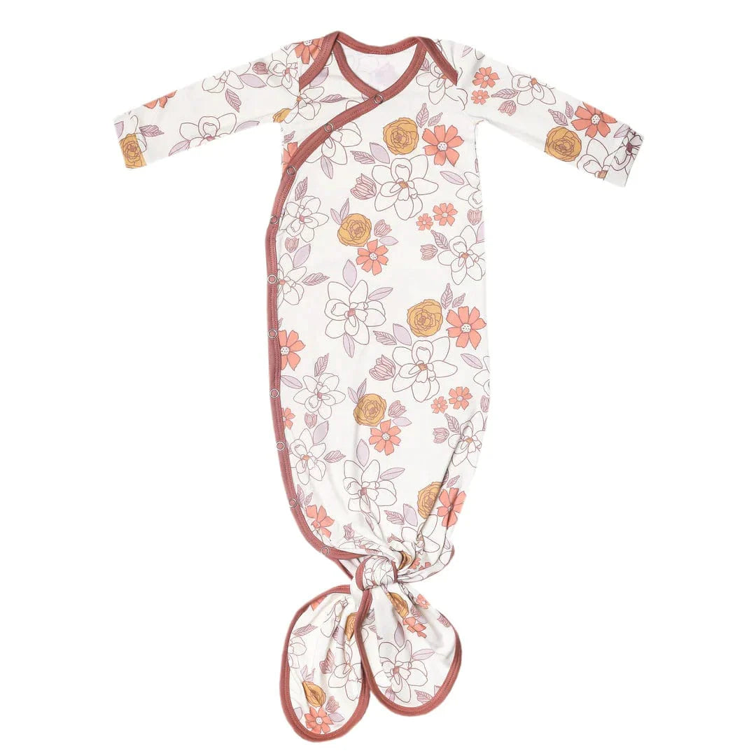 Copper Pearl Sleeping Ferra Knotted Gown