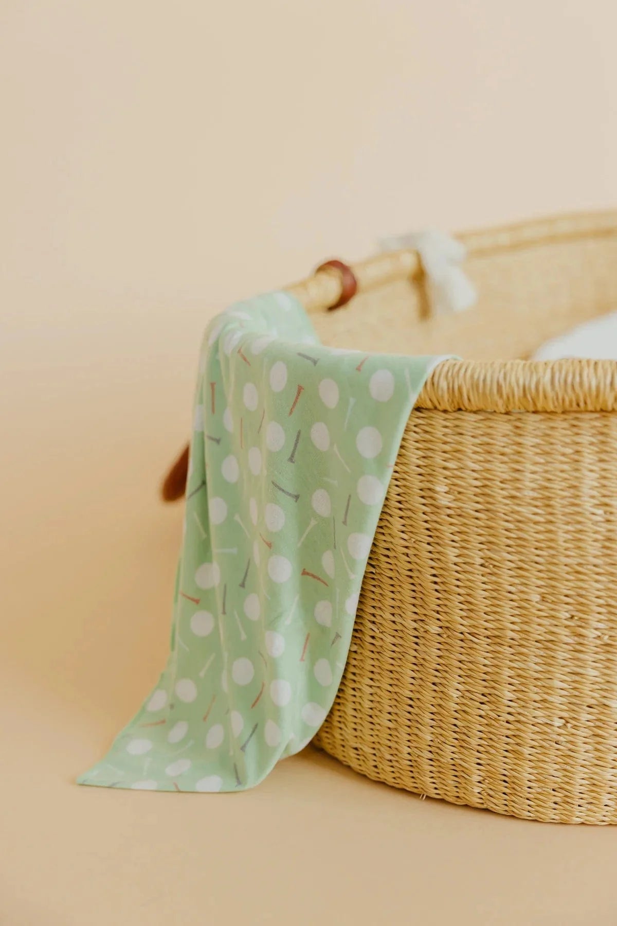 Copper Pearl Swaddle Bogey Knit Blanket Single