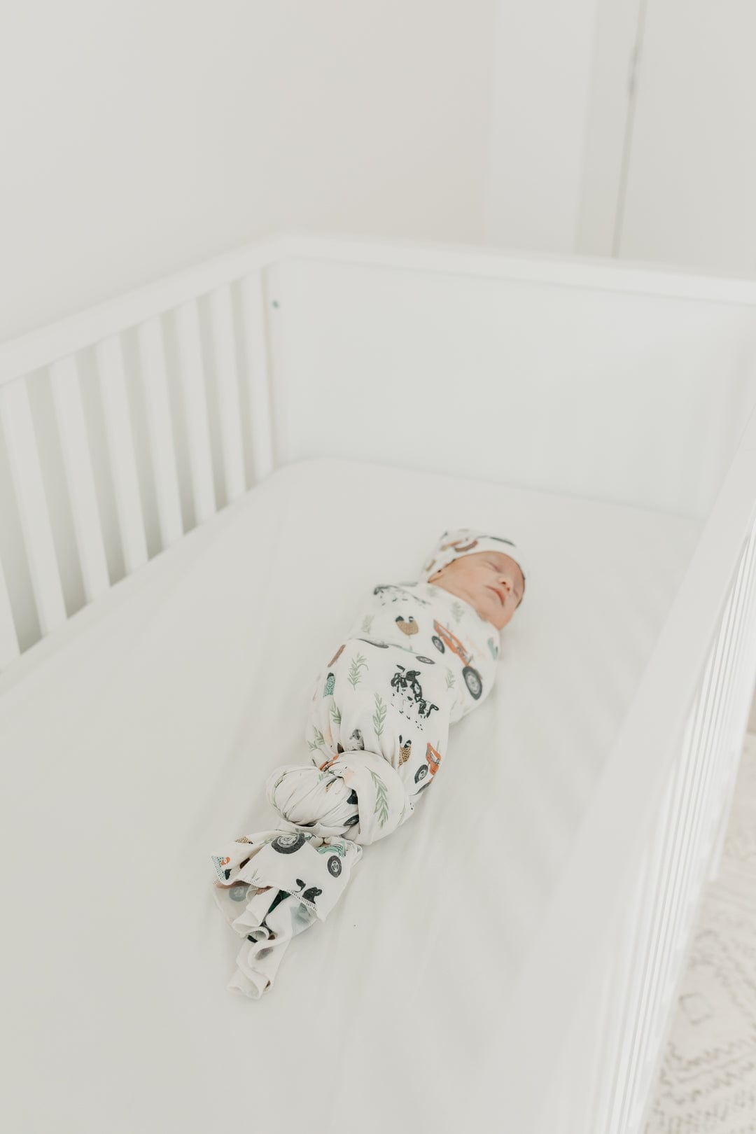 Copper Pearl Swaddle Jo Knit Blanket Single