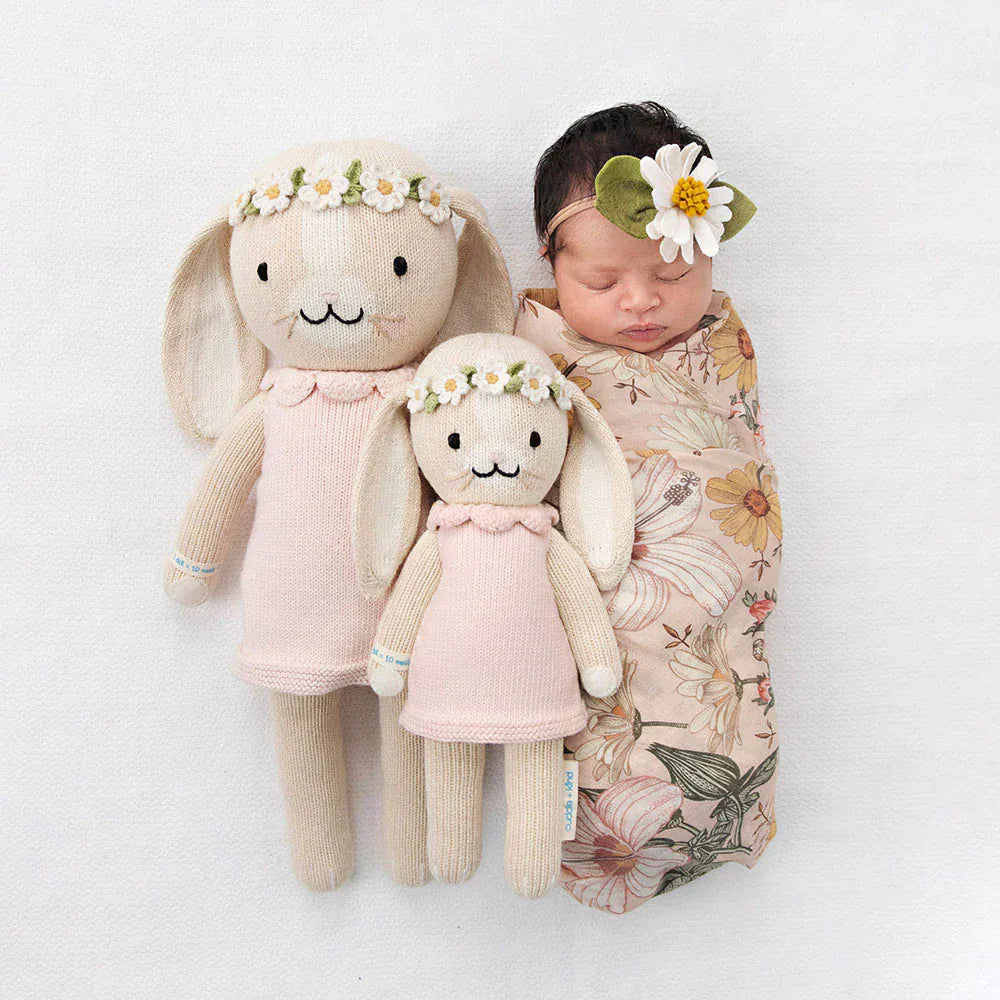 Cuddle + Kind Baby Hannah the bunny (blush)