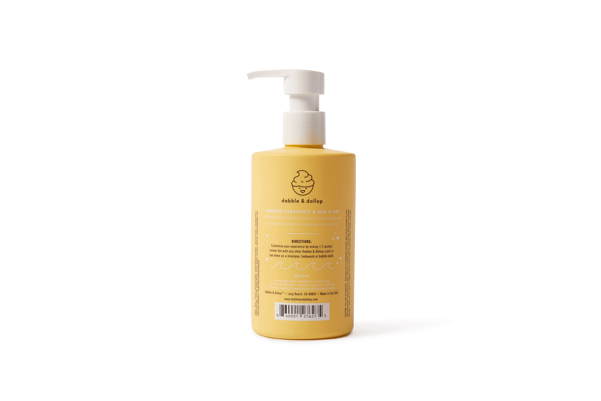 Dabble & Dollop® Baby Tear-Free Shampoo, Body Wash, & Bubbles - Lemon