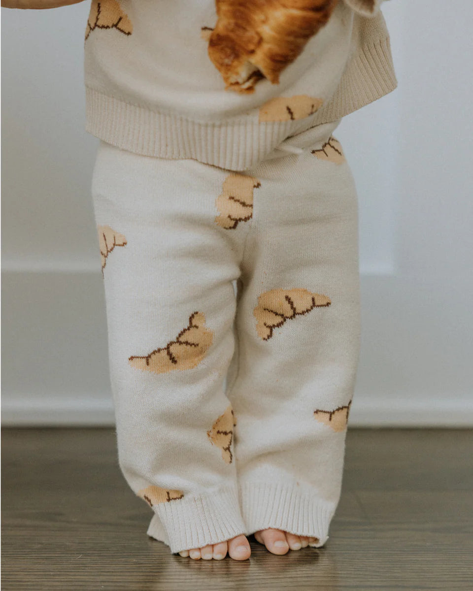 Croissant Knit Joggers