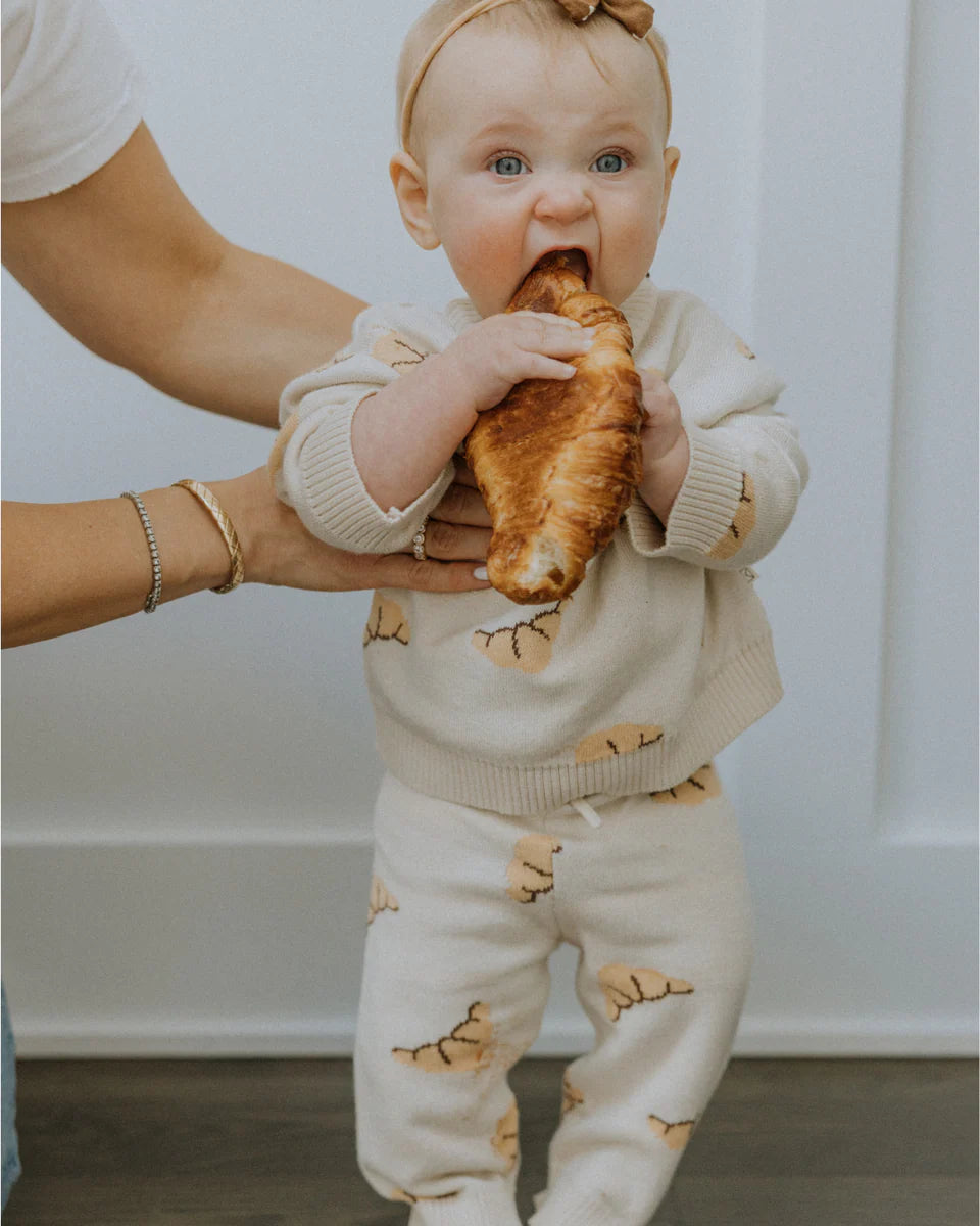 Croissant Knit Joggers