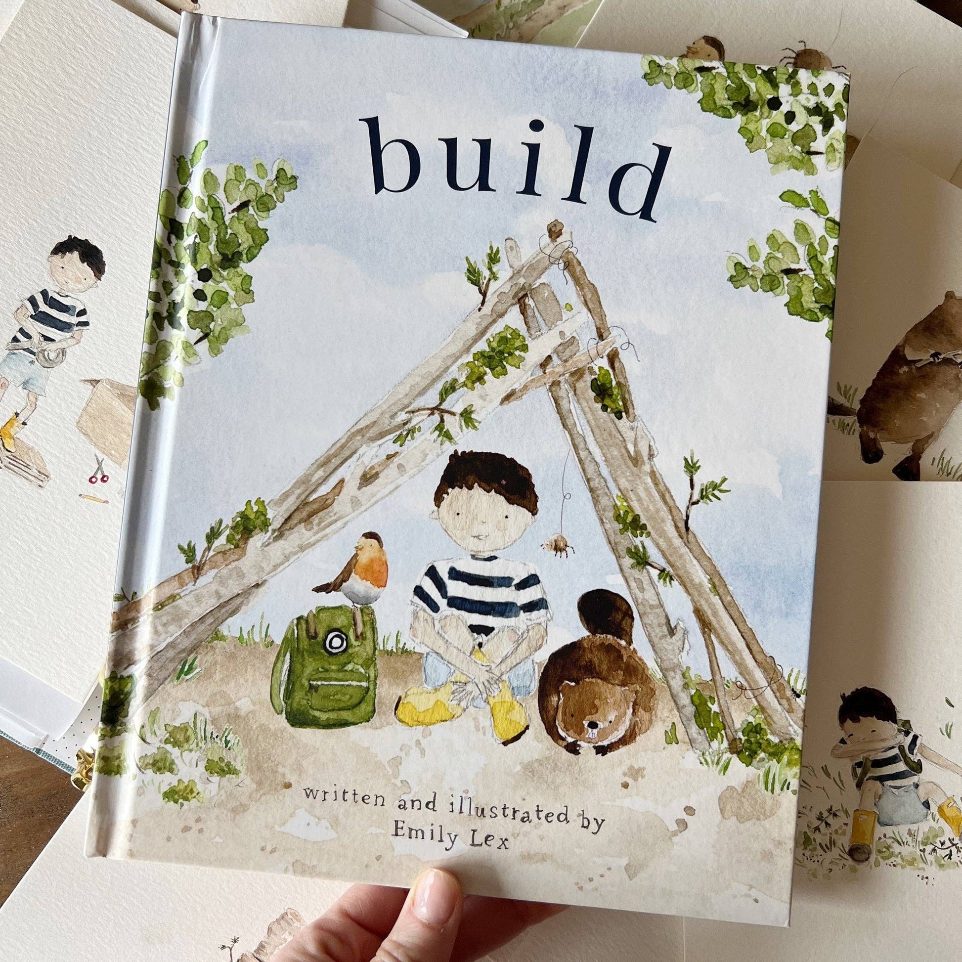 Emily Lex Book Build book (signed copy)