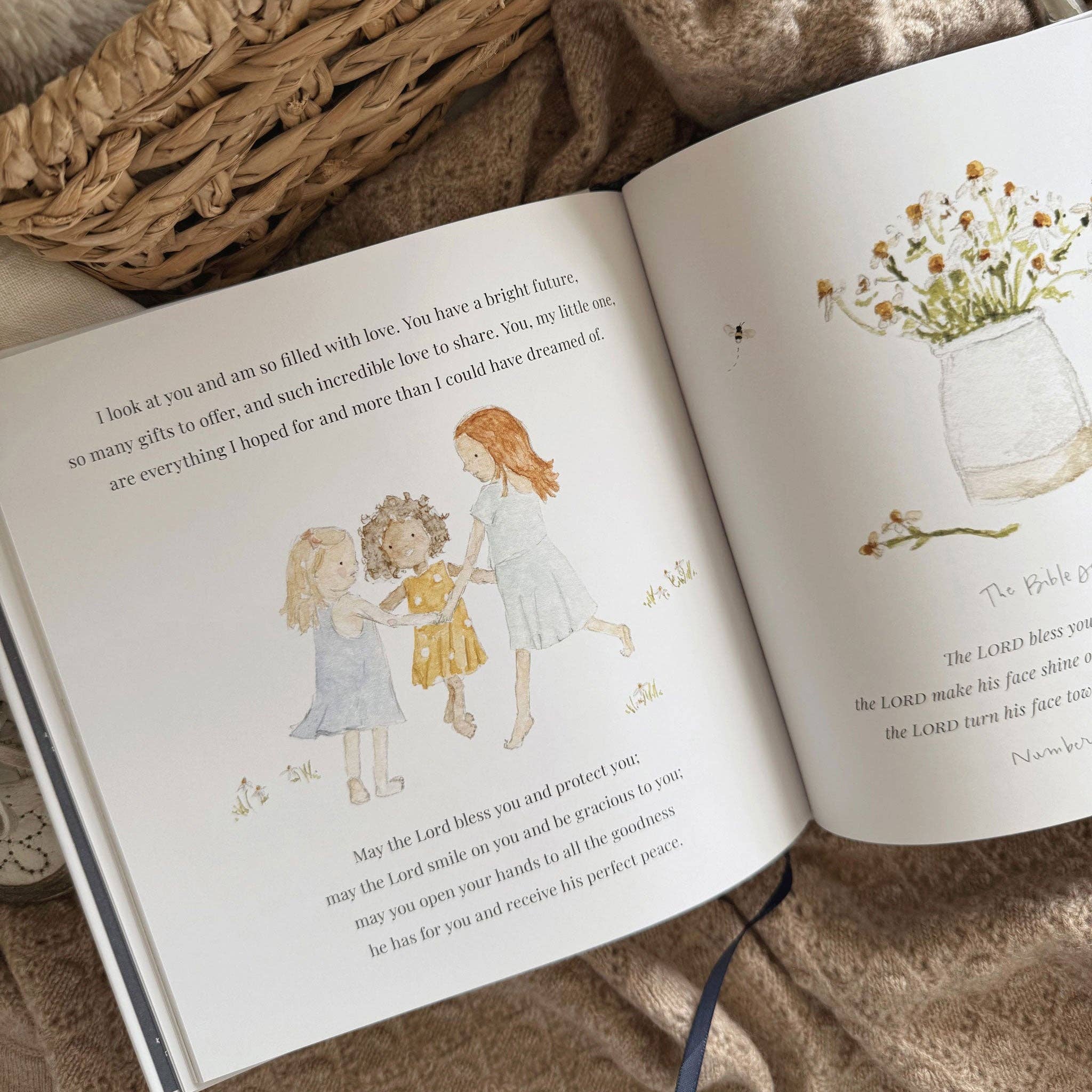 emily lex studio Baby Bedtime Blessings Book
