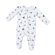 American Ducks - 2 Way Zipper Footie