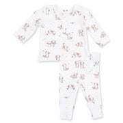 Explorer Puppy Blue - Long Sleeve Henley Play Set