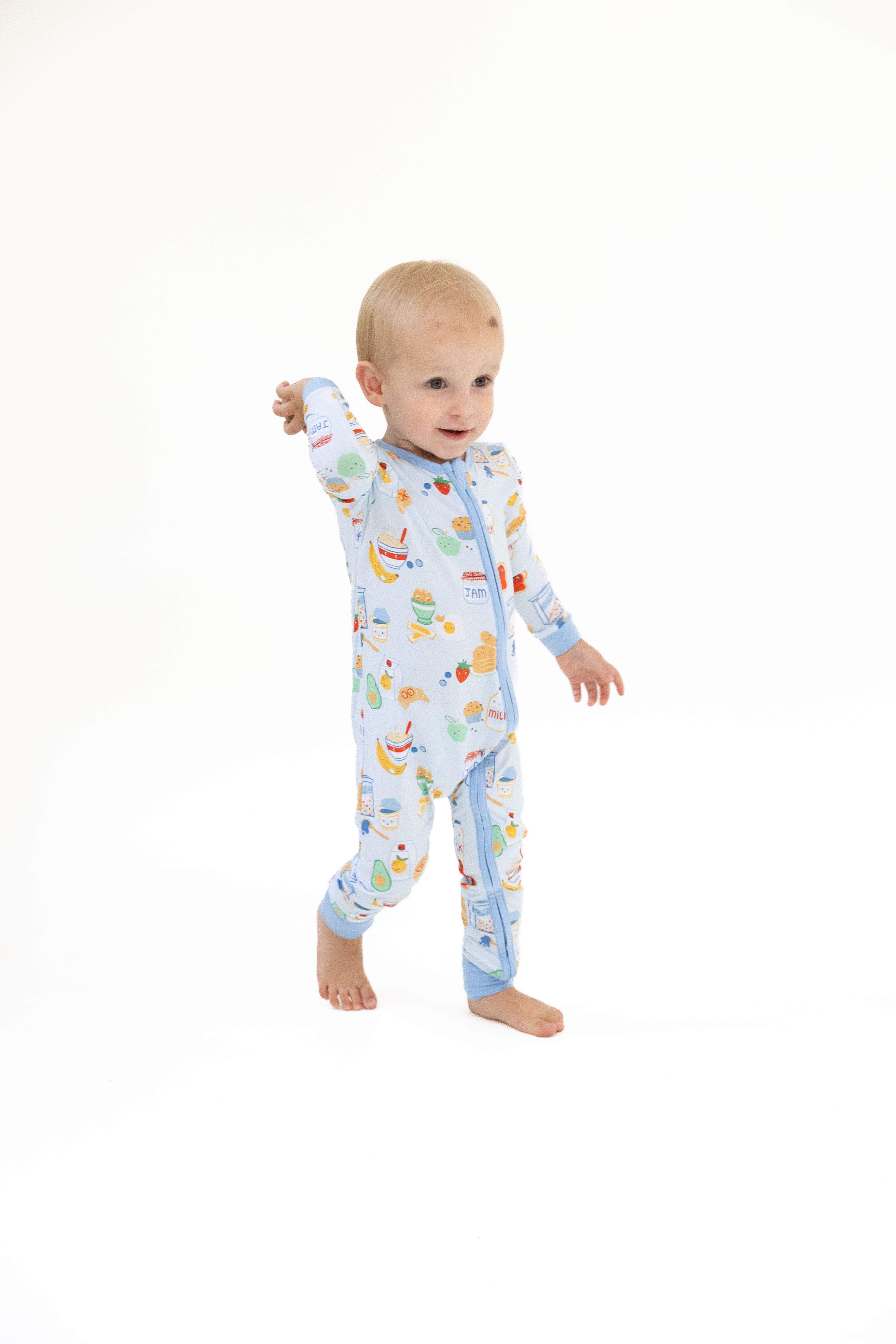 Breakfast Club Blue - Convertible Romper, lifestyle
