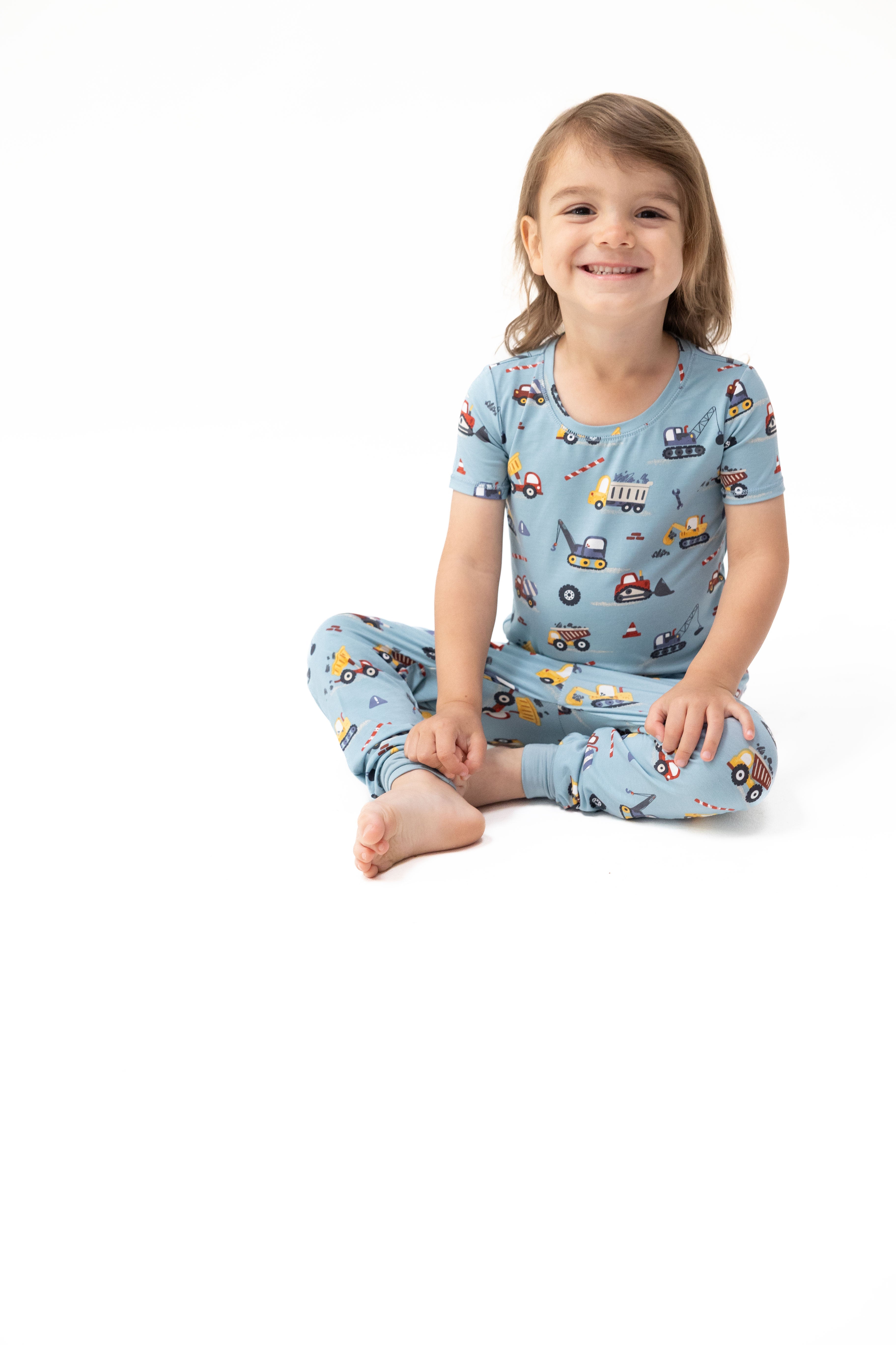 Crayon Construction - Short Sleeve Loungewear Set, lifestyle