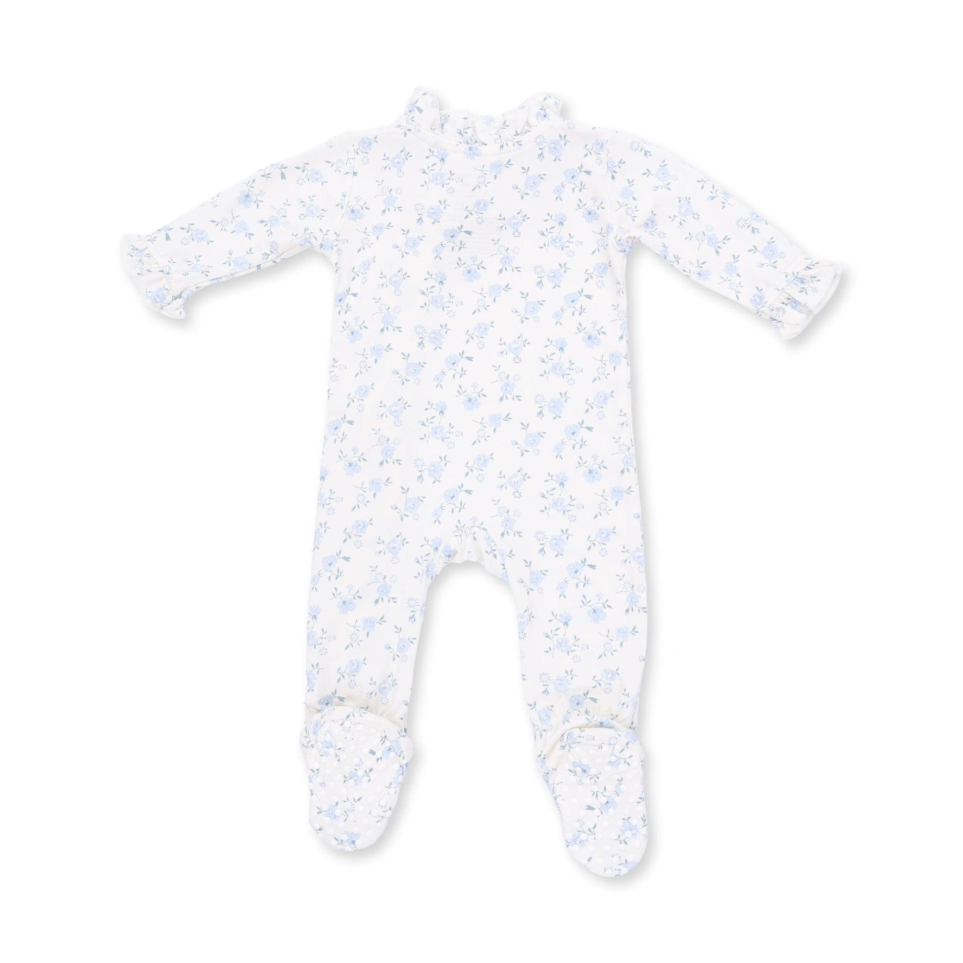 Rose Briar - Kimono Ruffle Snap Footie