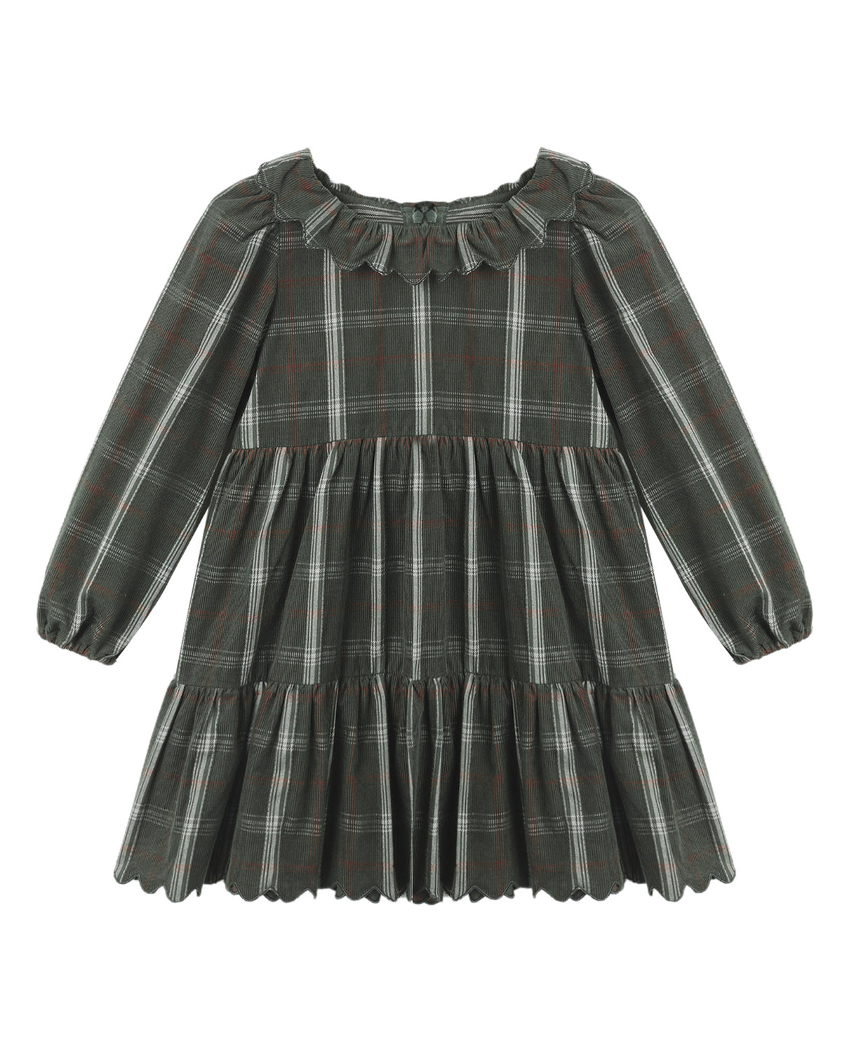 Fran Dress || Holiday Plaid