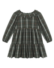 Fran Dress || Holiday Plaid
