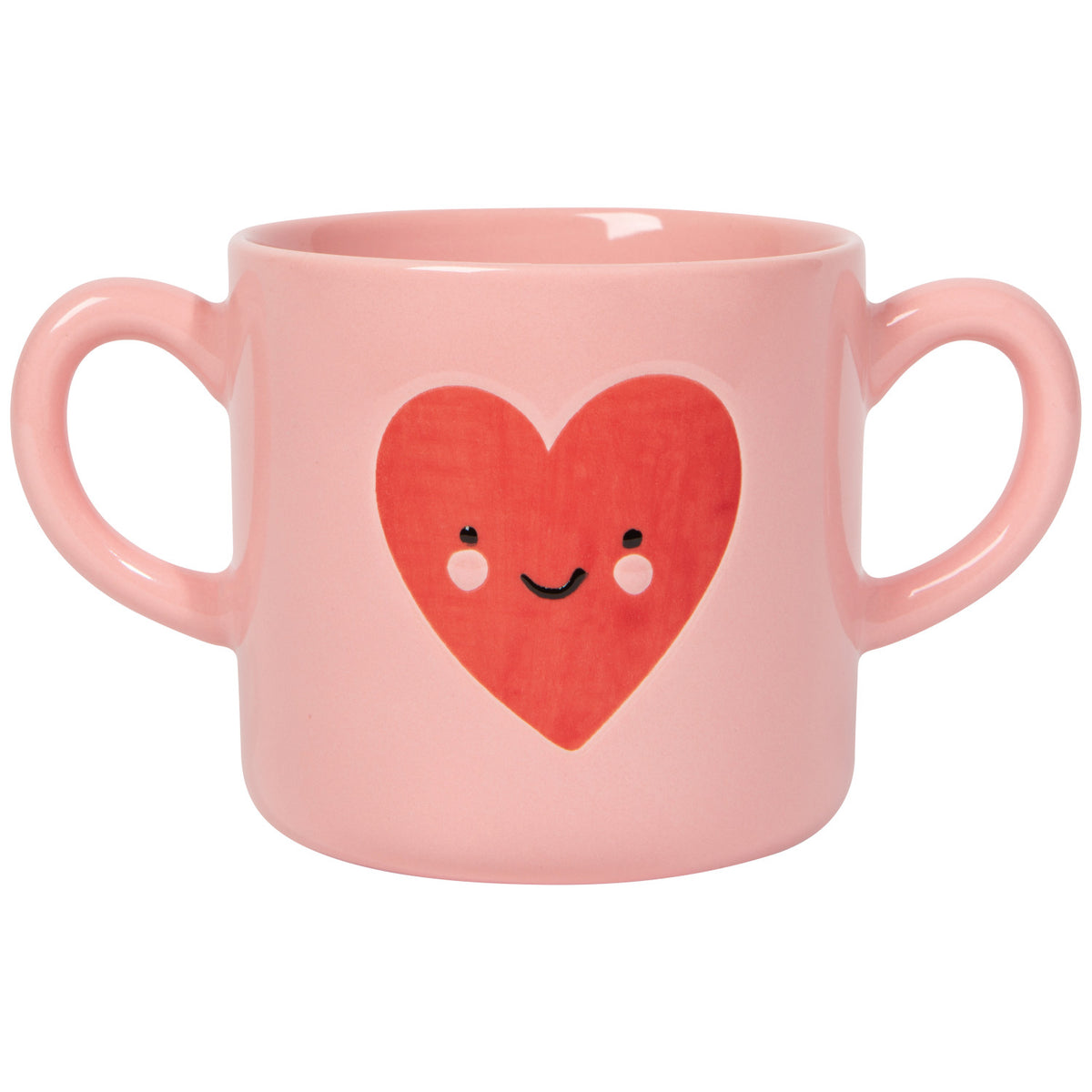 Heart to Heart Double-Handle Mug