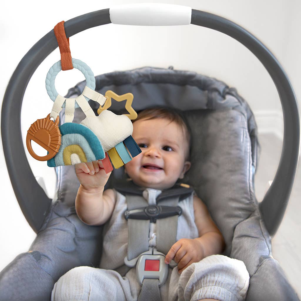Itzy Ritzy Baby Bitzy Busy Ring™ Teething Activity Toy - Veggies