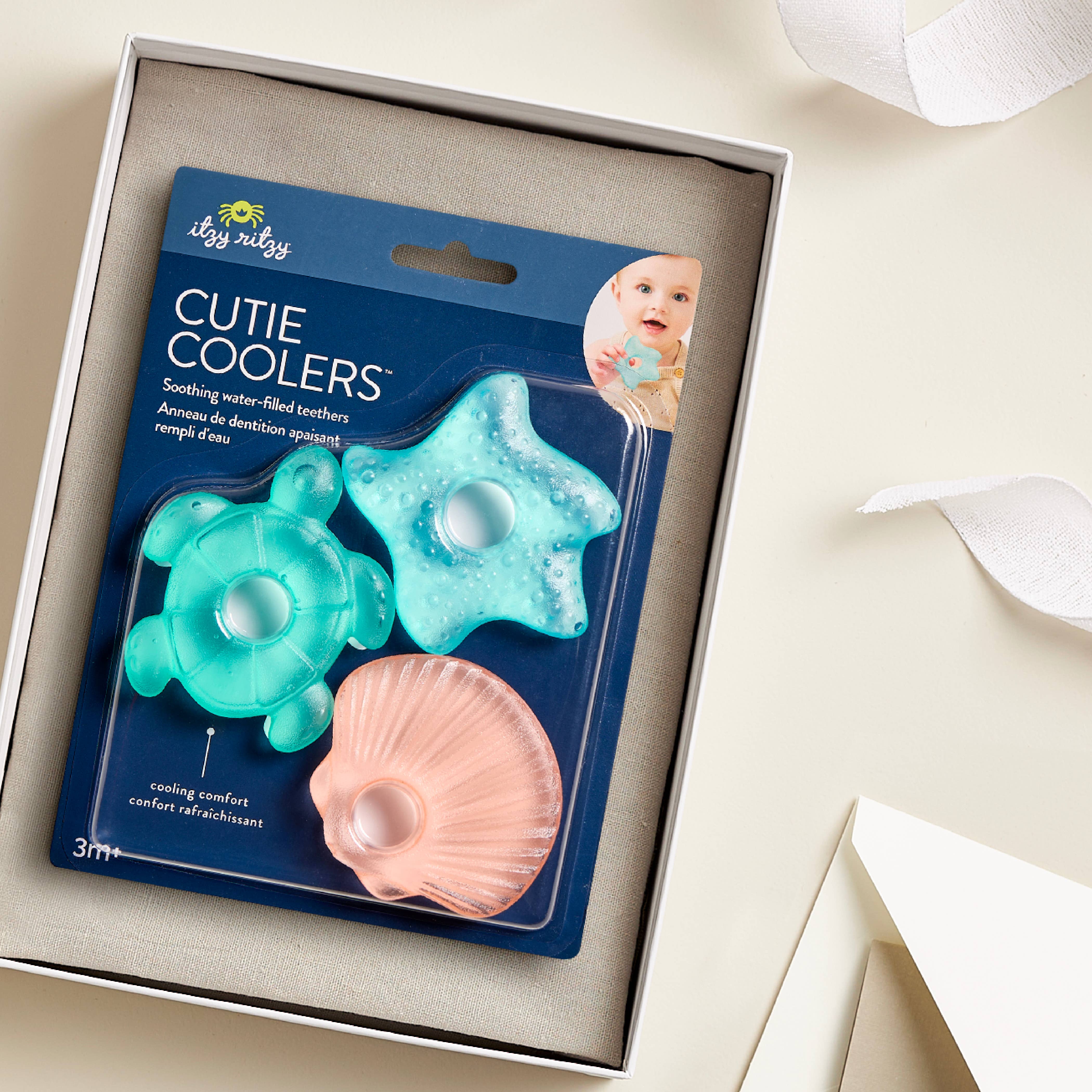 Itzy Ritzy Baby Cutie Coolers™ Silly Foods Water Filled Teethers (3-pack)