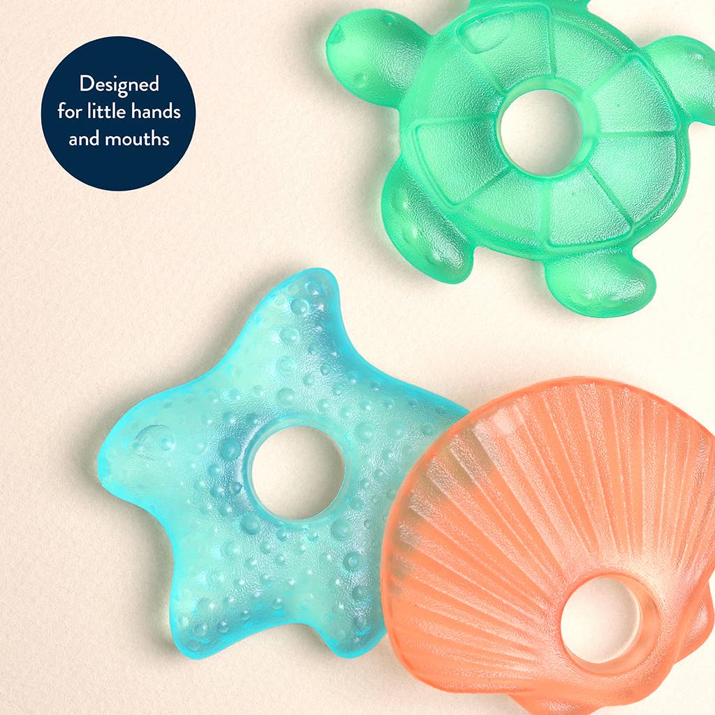 Itzy Ritzy Baby Cutie Coolers™ Silly Foods Water Filled Teethers (3-pack)