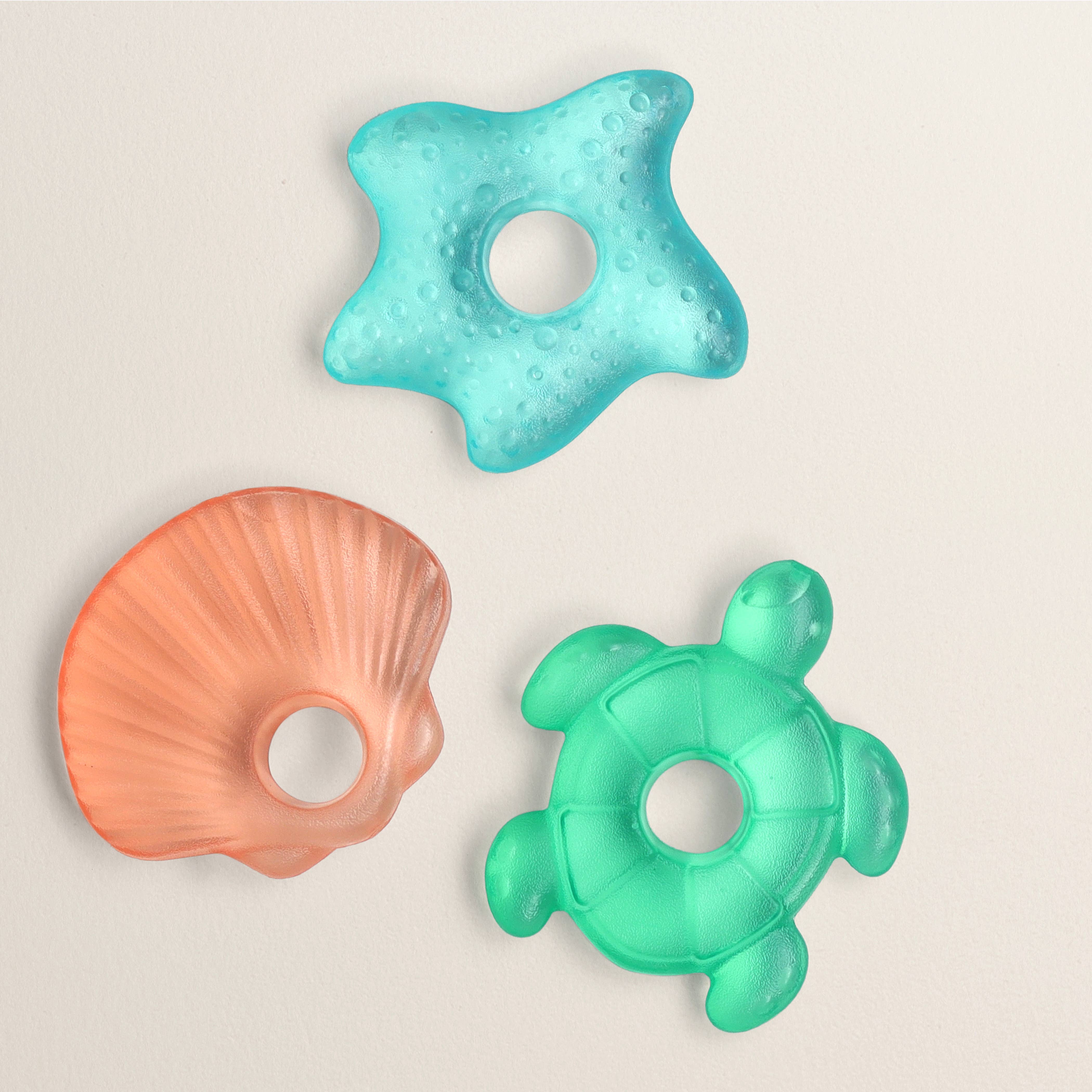 Itzy Ritzy Baby Cutie Coolers™ Silly Foods Water Filled Teethers (3-pack)