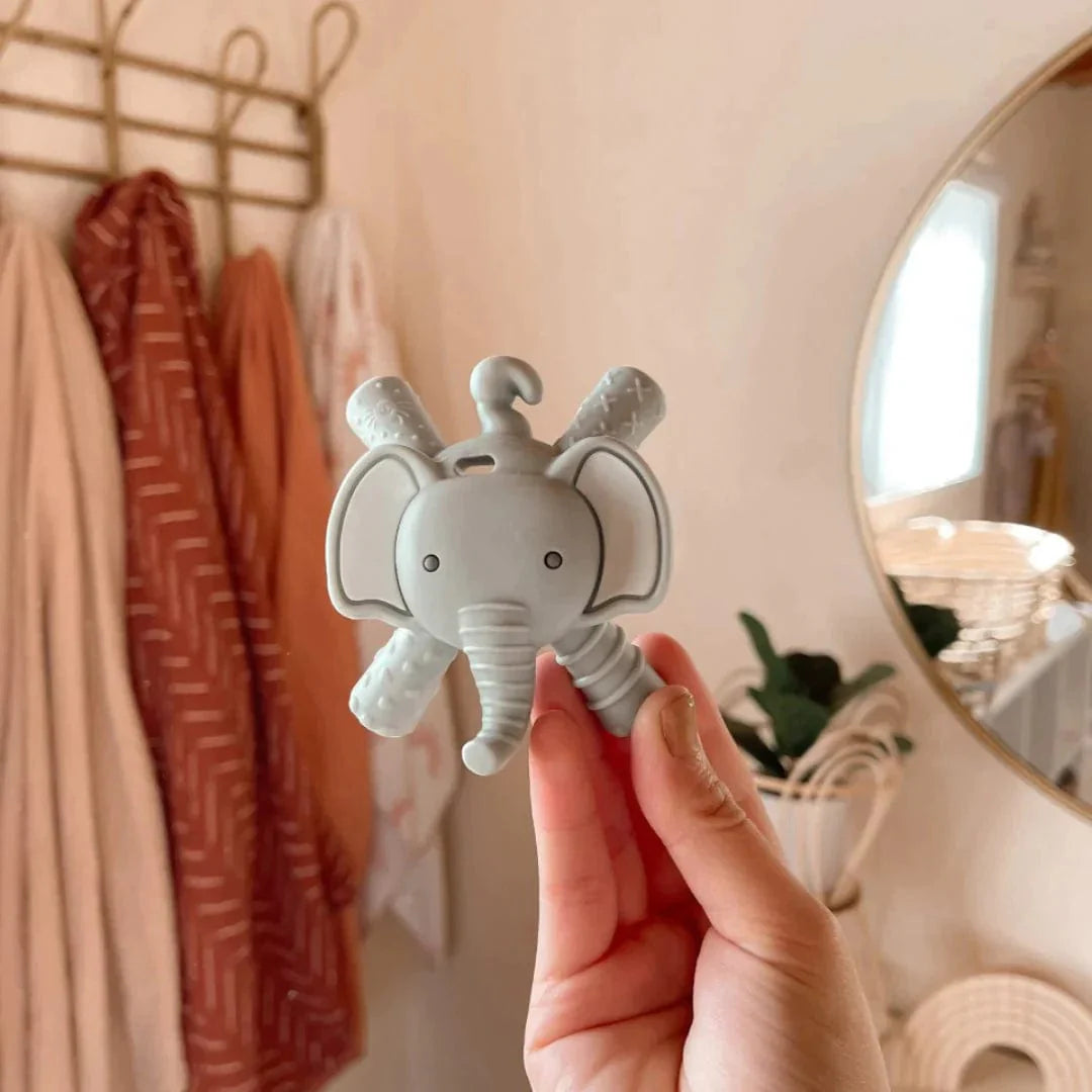 Itzy Ritzy Teether Ritzy Baby Molar Teether - Elephant