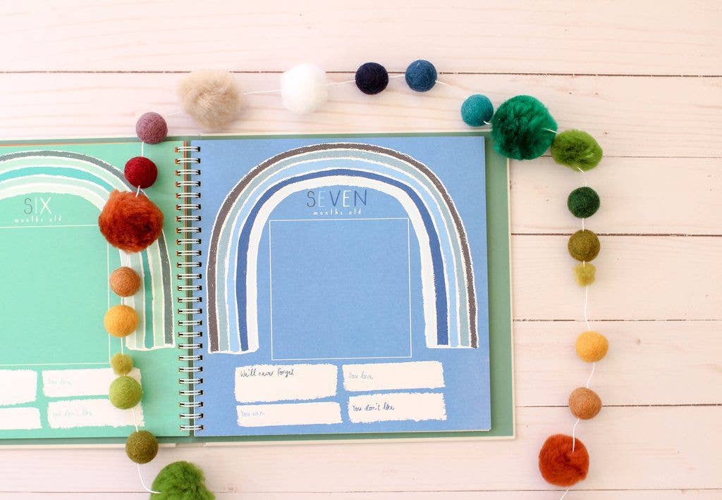Lucy Darling Baby Little Rainbow Memory Book