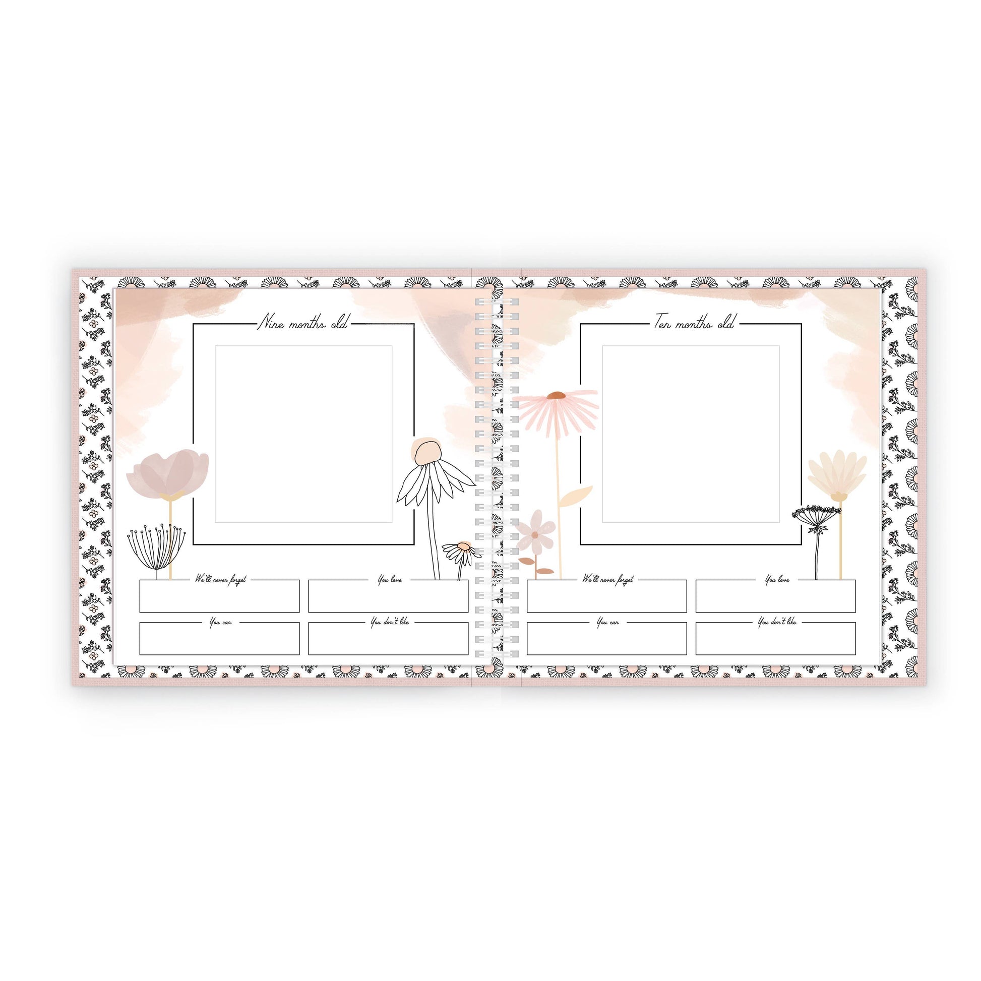 Lucy Darling Baby Wildflower Meadow - Luxury Memory Book