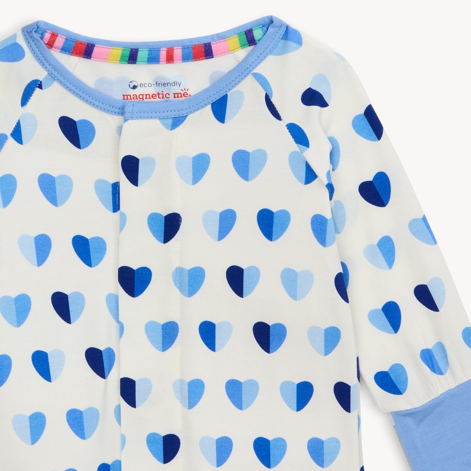 Magnetic Me Baby Blue Xoxo Modal Convertible Coverall