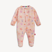 Magnetic Me Baby Deep Chic Pink Modal Magnetic Footie