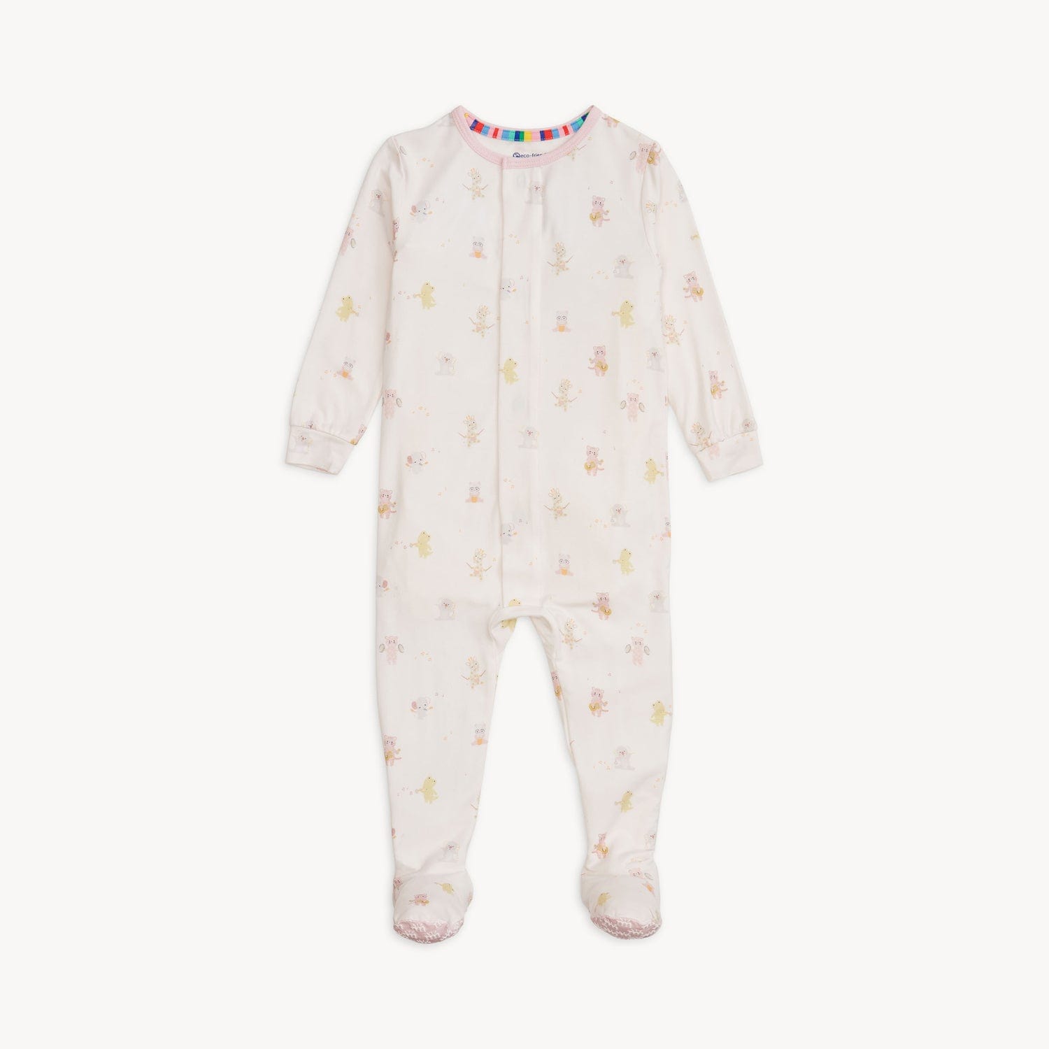 Magnetic Me Baby Pink Baby Beats Modal Footie