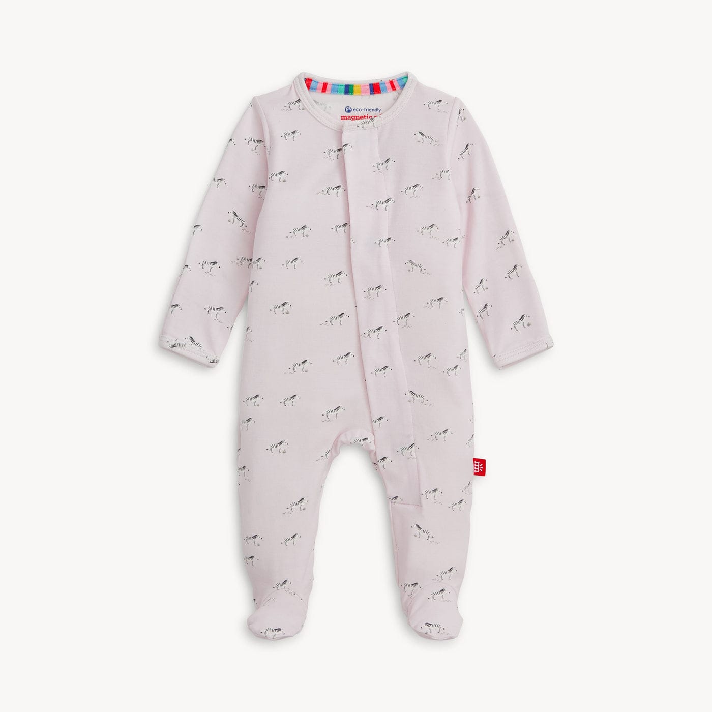 Magnetic Me Baby Pink Savannah Plains Modal Footie