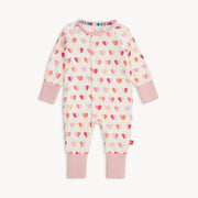 Magnetic Me Baby Pink Xoxo Modal Convertible Coverall
