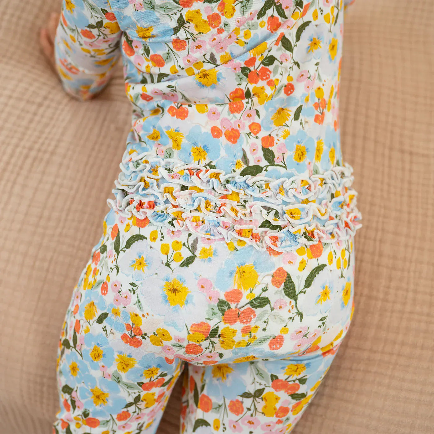 Magnetic Me Baby Seraphina Modal Magnetic Footie with Ruffle