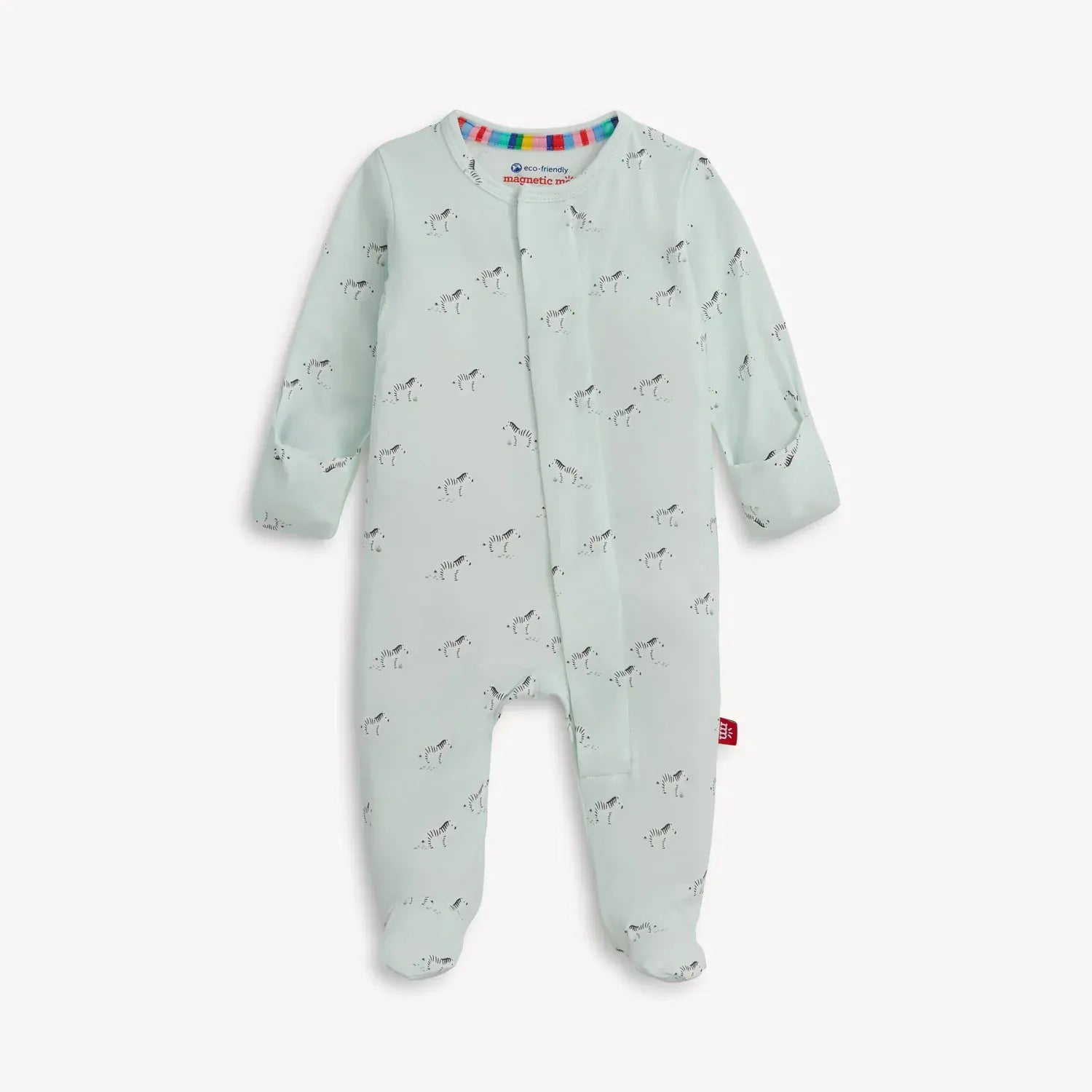 Magnetic Me Baby Teal Savannah Plains Modal Footie