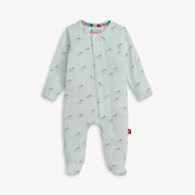 Magnetic Me Baby Teal Savannah Plains Modal Footie
