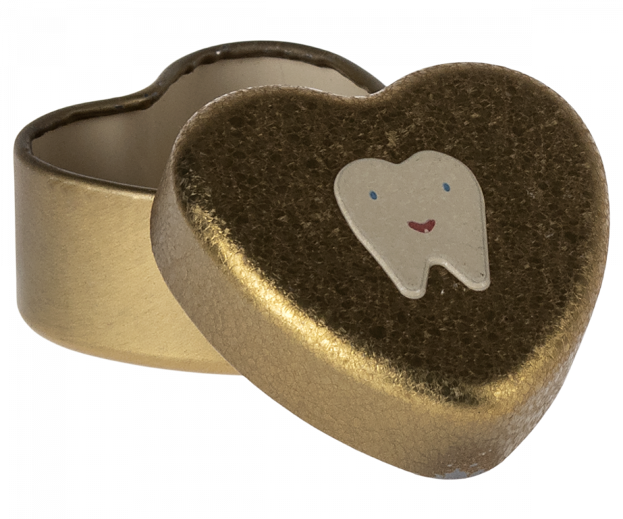 Maileg Baby Tooth Box - Gold | Maileg