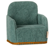 Maileg Dollhouse Folding Chair - Mouse - Mint | Maileg