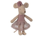 Maileg Toy Ballerina Mouse, Little Sister - Heather | Maileg