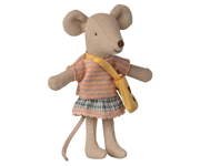 Maileg Toy Little Sister Mouse with Bag | Maileg