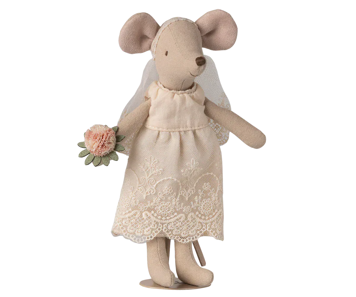 Maileg Toy Wedding Mice Couple in Box, Mum and Dad | Maileg