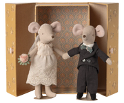 Maileg Toy Wedding Mice Couple in Box, Mum and Dad | Maileg