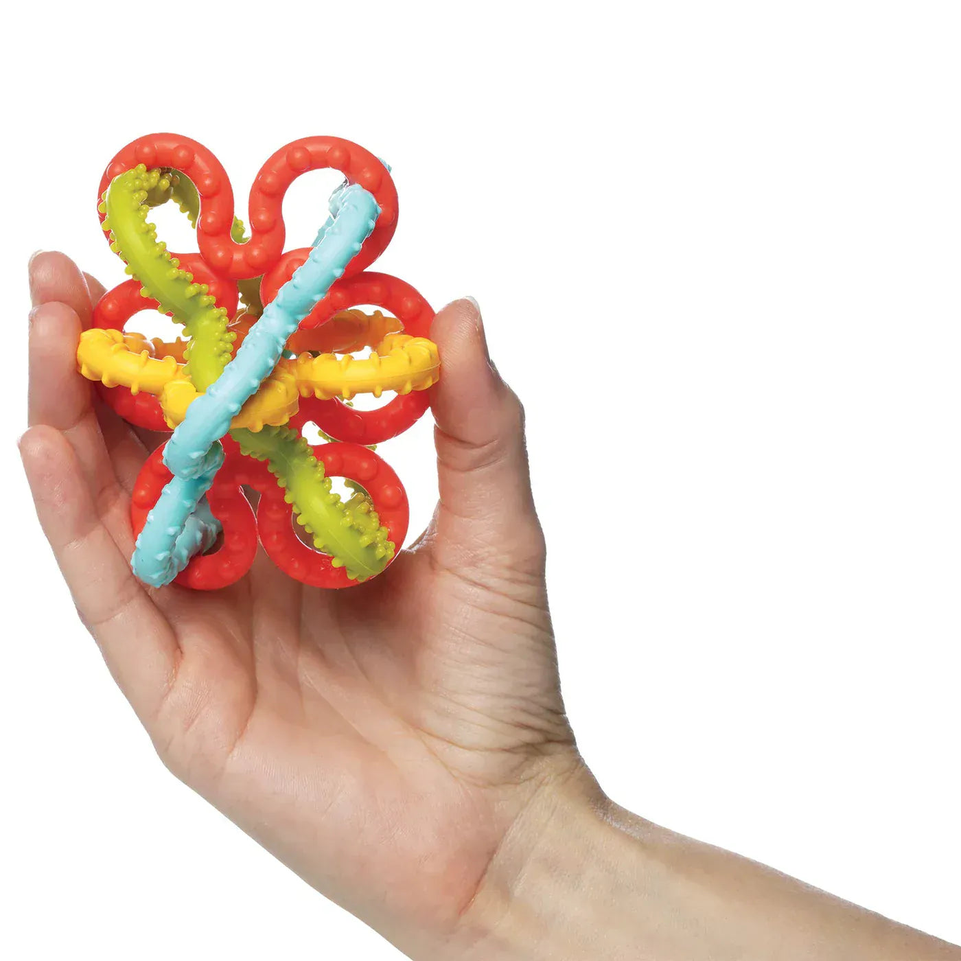 Manhattan Toy Company Baby Toy Squiggle Loops Sensory Toy | Manhattan Toy