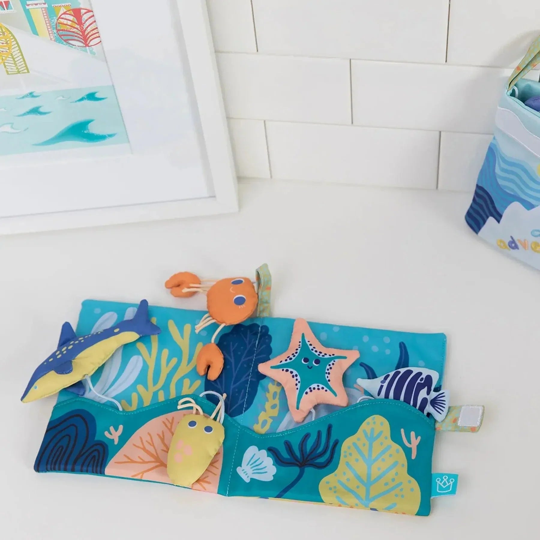 Manhattan Toy Company Bath Toy Deep Sea Dive Bath Book | Manhattan Toy