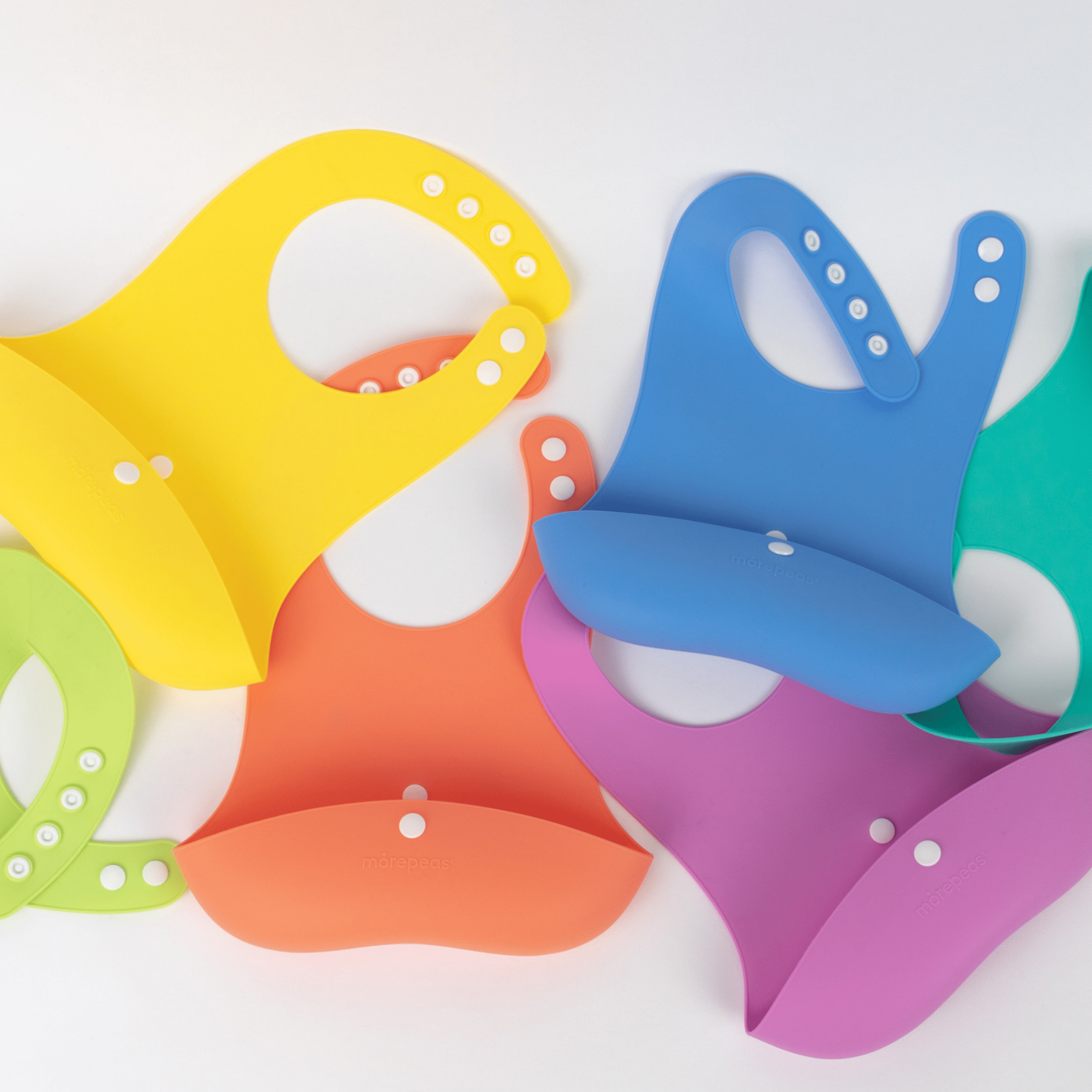 morepeas Baby Roll & Snap Bib
