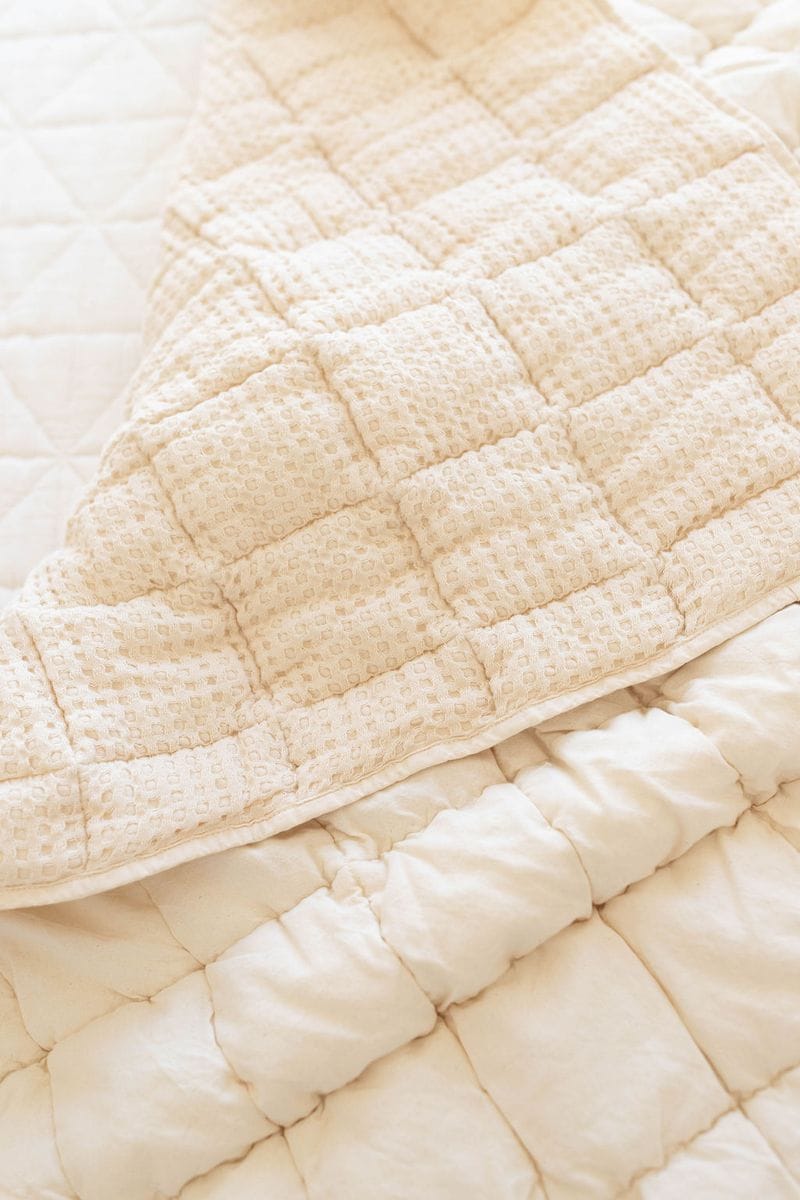 New Grain Baby Cloud Blanket - Milk