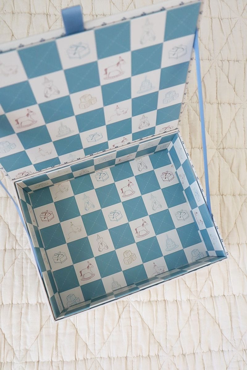 New Grain Baby Keepsake Box - Happy Birthday